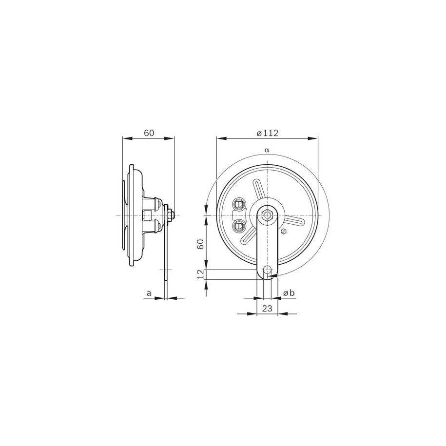 Trumpet Horn BOSCH 0986320302