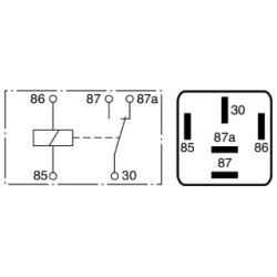 Main Current Relay BOSCH 0986332022 OE 1154228