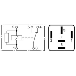 Main Current Relay BOSCH 0986332053 OE 97702337