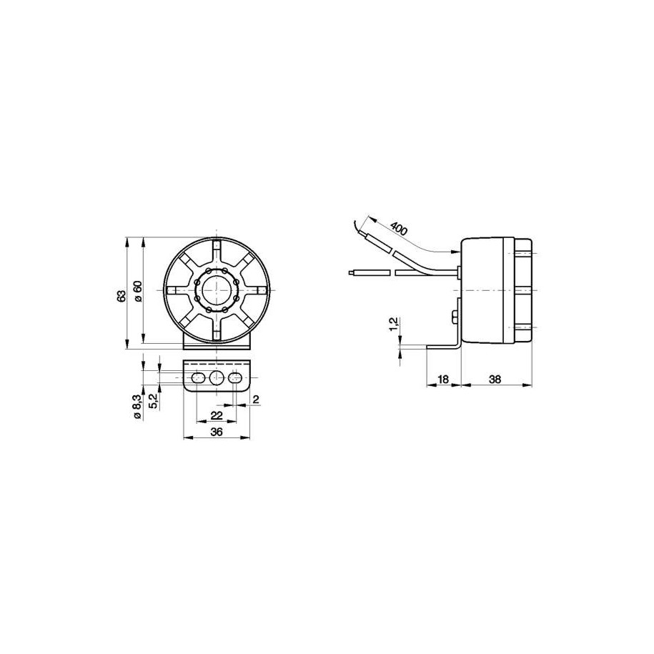 Back-up Alarm BOSCH 0986334001