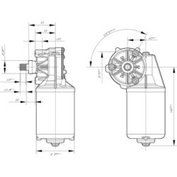 Wiper Motor BOSCH 0986337410