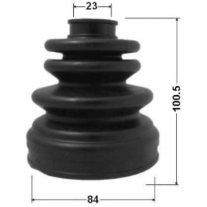 Bellow Drive Shaft - FEBEST 0215CA33