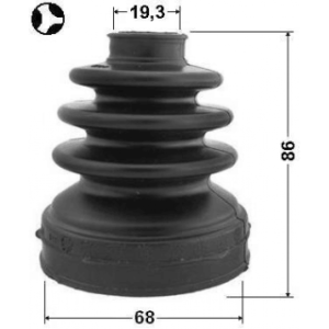 Bellow Drive Shaft - FEBEST 0215E11ATT