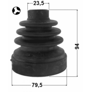 Bellow Drive Shaft - FEBEST 0215J32T