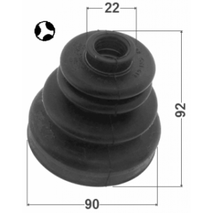 Bellow Drive Shaft - FEBEST 0215R20T