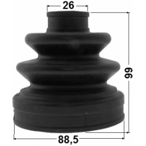 Bellow Drive Shaft - FEBEST 0215U31