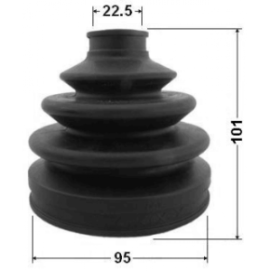 Bellow Drive Shaft - FEBEST 0217C24
