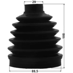 Bellow Drive Shaft - FEBEST 0217PD40
