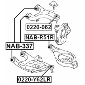 Ball Joint - FEBEST 0220062
