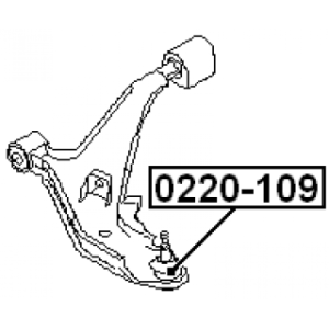 Ball Joint - FEBEST 0220109