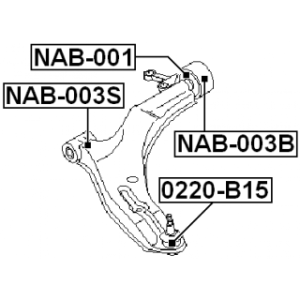 Ball Joint - FEBEST 0220B15