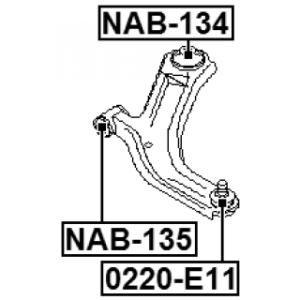 Ball Joint - FEBEST 0220E11