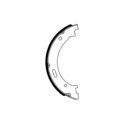 Hand Brake Shoe Set BOSCH 0986487942 for DODGE
