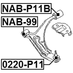 Ball Joint - FEBEST 0220P11