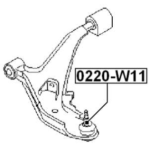 Ball Joint - FEBEST 0220W11