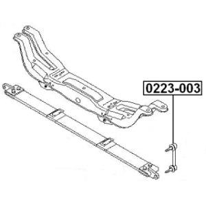 Link Coupling Rod Stabiliser Bar - FEBEST 0223003
