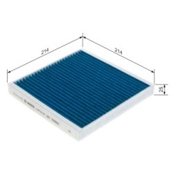 Pollen Filter BOSCH 0986628588 for SMART FORTWO