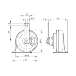 Trumpet Horn BOSCH 0986AH0507