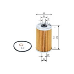 Oil Filter BOSCH 1457429605 for MERCEDES