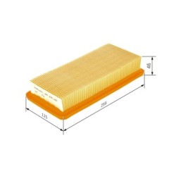 Air Filter BOSCH 1457433097 for HYUNDAI