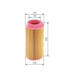 Air Filter BOSCH 1457433557 for AEBI TT OE 104.0860