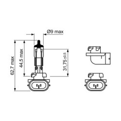 Bulb BOSCH 1987302029