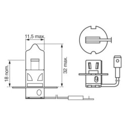 Bulb BOSCH 1987302035
