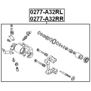 Brake Caliper - FEBEST 0277A32RR