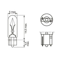 Bulb BOSCH 1987302504