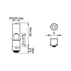 Direction Indicator Bulb BOSCH 1987302232 for ALFA ROMEO