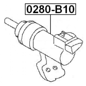 Slave Cylinder Clutch - FEBEST 0280B10