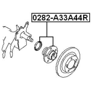 Wheel Hub - FEBEST 0282A33A44R
