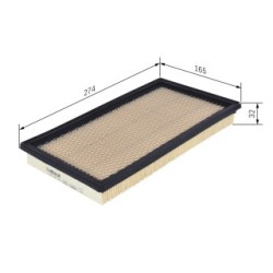 Air Filter BOSCH 1987429181 for MINI MINI OE 13721491749