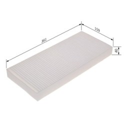 Pollen Filter BOSCH 1987431162 for MAN OE 85619500025