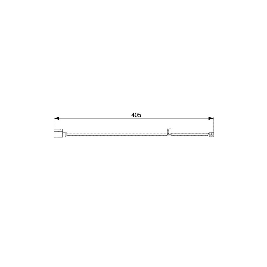 Brake Pad Sensor BOSCH 1987473025 for PORSCHE CAYENNE OE 95561236550