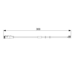 Brake Pad Sensor BOSCH 1987473033 for CHEVROLET