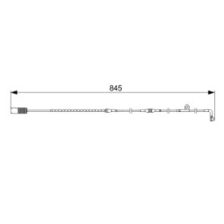 Brake Pad Sensor BOSCH 1987473044 for ALPINA