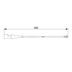 Brake Pad Sensor BOSCH 1987473573 for FORD TOURNEO