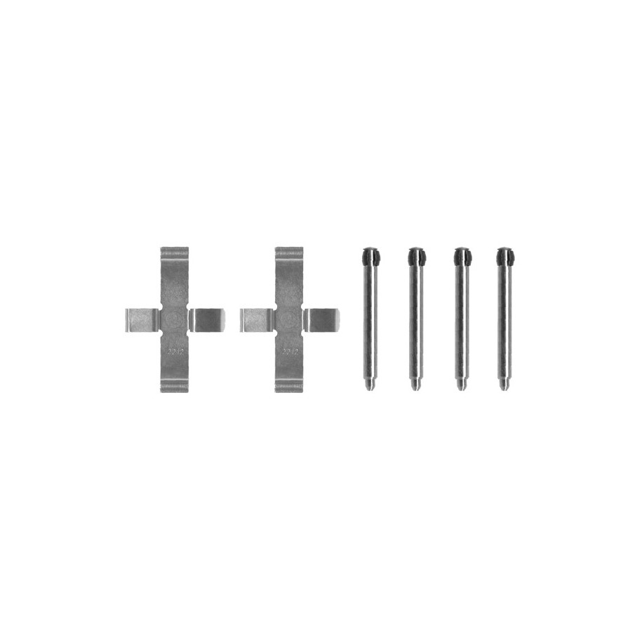 Brake Pad Accessory Kit BOSCH 1987474100 for MERCEDES