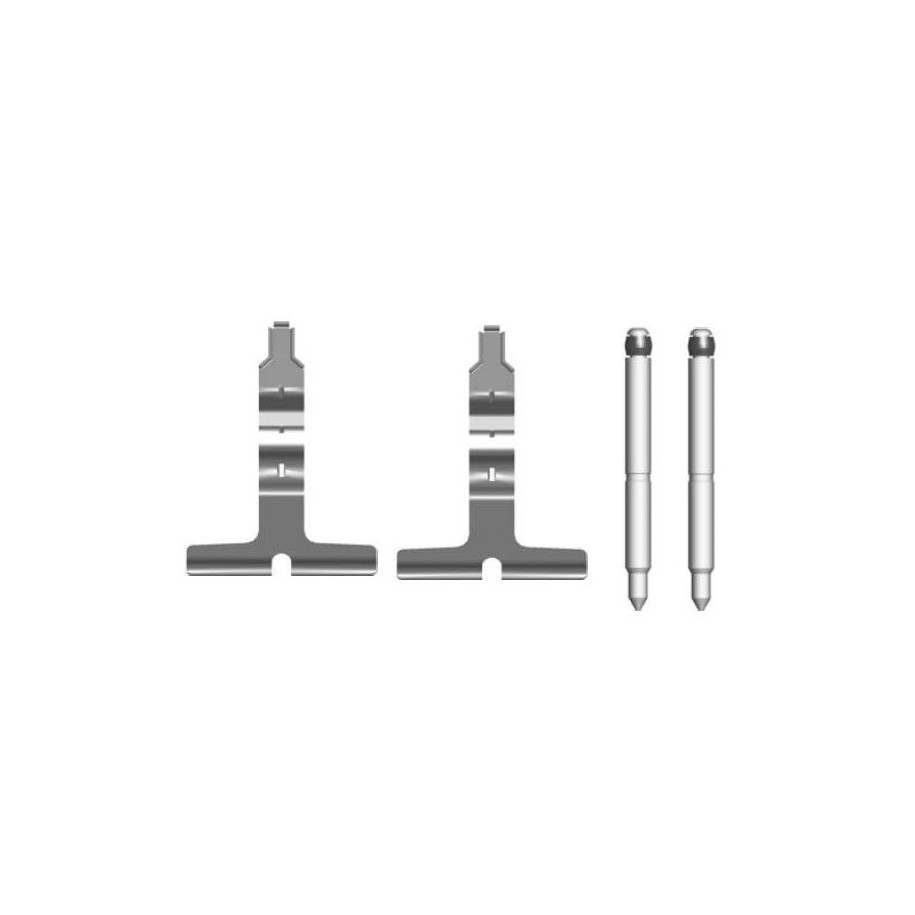 Brake Pad Accessory Kit BOSCH 1987474430 for MERCEDES S-CLASS