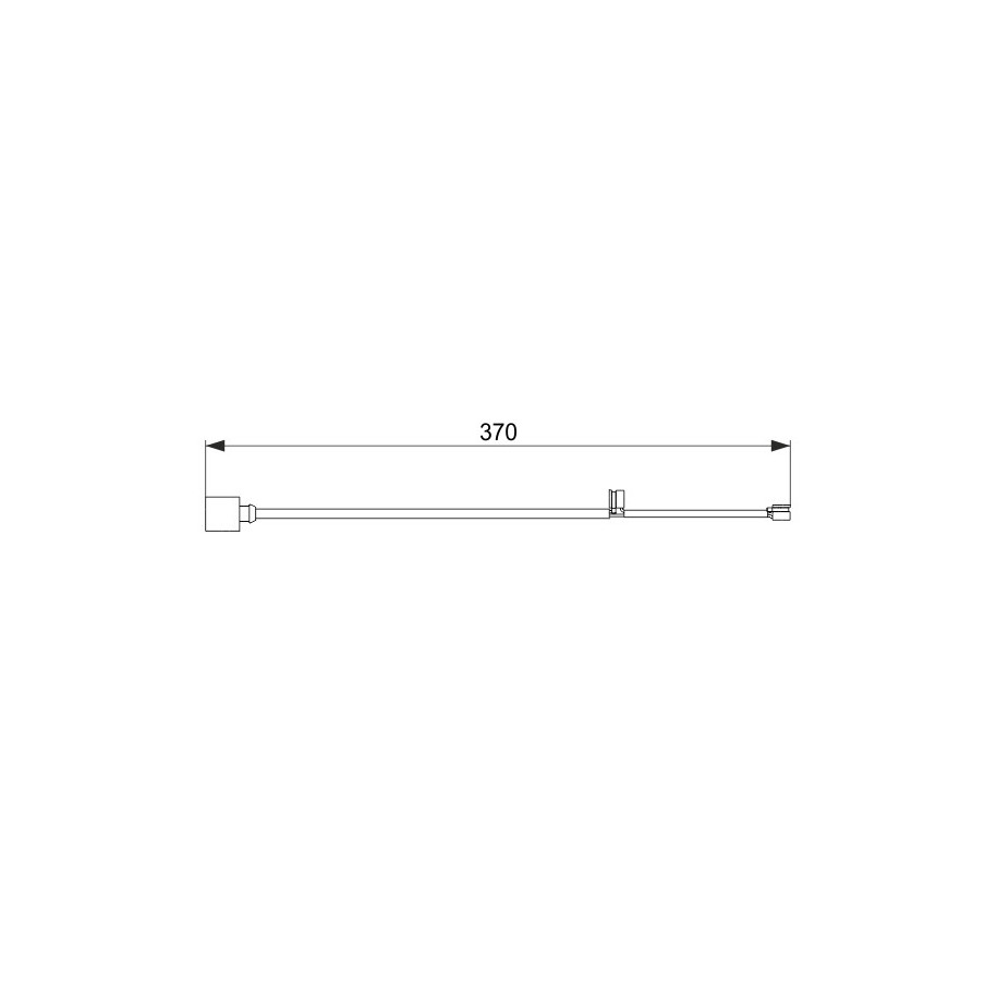 Brake Pad Sensor BOSCH 1987474572 for AUDI