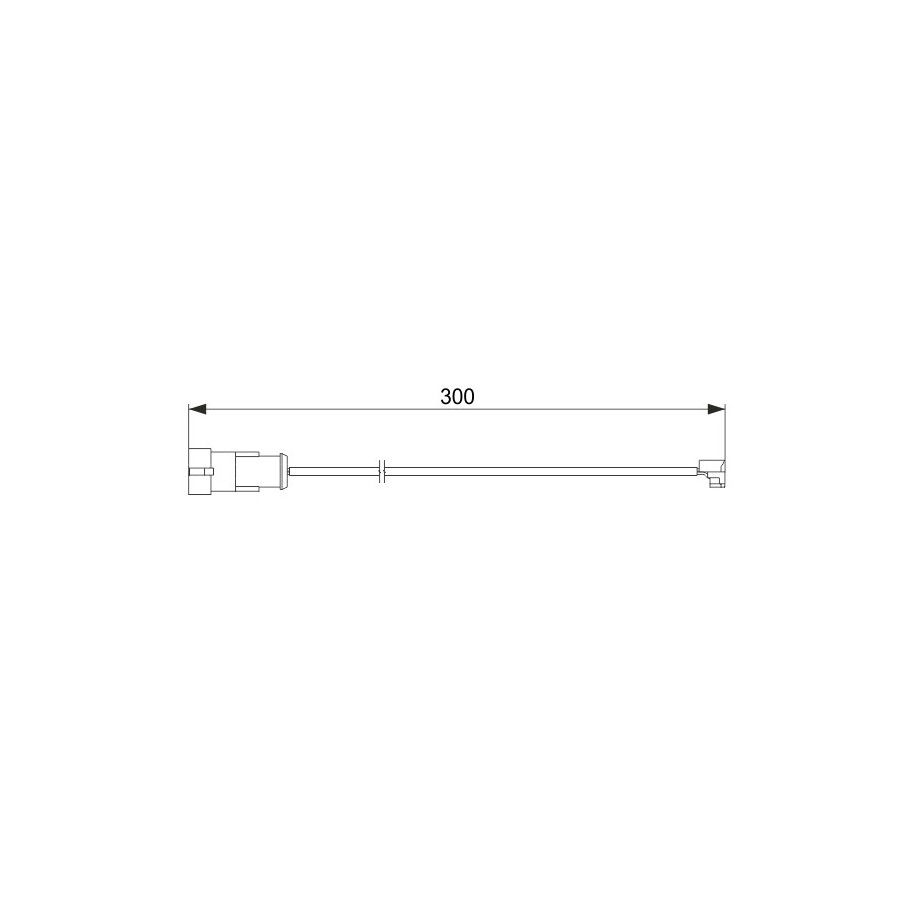 Brake Pad Sensor BOSCH 1987474573 for IVECO DAILY OE 1908407