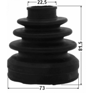 Bellow Drive Shaft - FEBEST 0315YF4TR