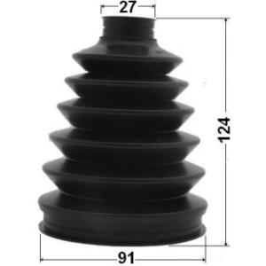 Bellow Drive Shaft - FEBEST 0317PCL20