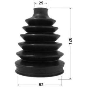 Bellow Drive Shaft - FEBEST 0317PRE20
