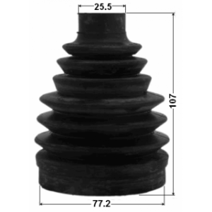 Bellow Drive Shaft - FEBEST 0317PYF4R