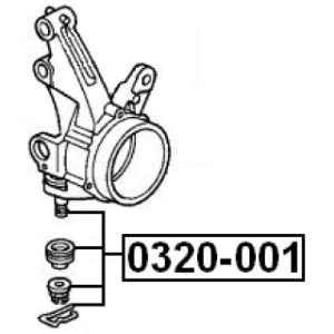 Ball Joint - FEBEST 0320001