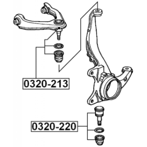 Ball Joint - FEBEST 0320220