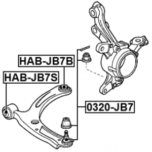Ball Joint - FEBEST 0320JB7