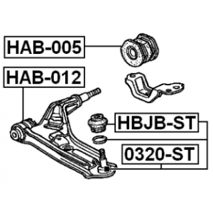 Ball Joint - FEBEST 0320ST